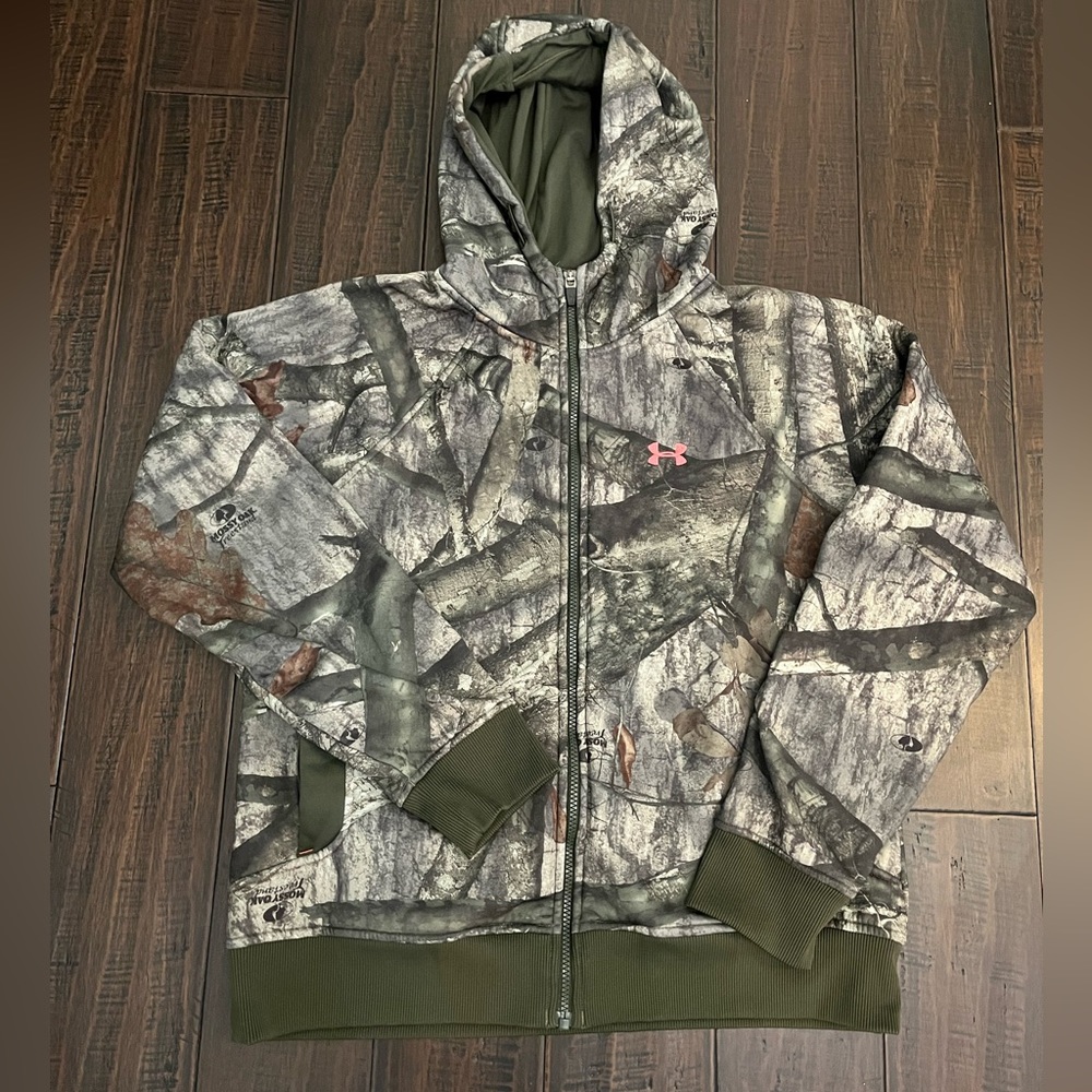 Under Armour Camo Zip Up Hoodie